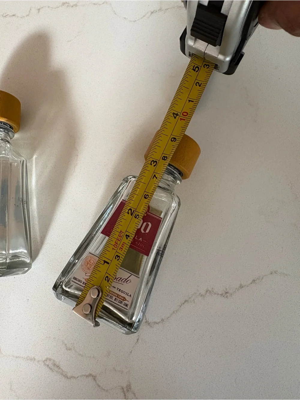 DIY CRAFTING OR COLLECTORS EMPTY MINI 1800 TEQUILA BOTTLES 5